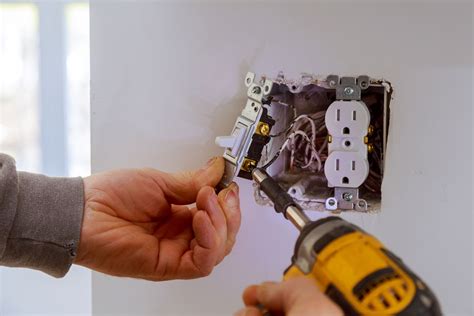 can you replace an electrical switch box|how to handle electrical boxes.